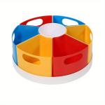 &bdquo;Pivot&ldquo; dėklas 360&deg; besisukantis stalo organizatorius su skyreliais., 25,4 cm