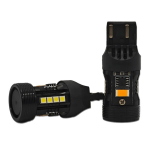 LED lemputė W21/5W 7443 12V be gedimo, dviejų spalvų, ES-USA