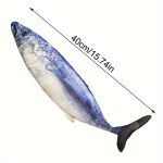 40cm Juokingas Žuvies Pliu&scaron;inis Žaislas Pagalve Vaikams, Žuvies stilius 1