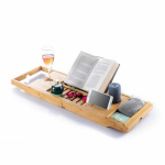 I&scaron;siplėtimo vonios padėklas i&scaron; bambuko Trayth InnovaGoods