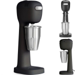 Galingas pieno kokteilių plaktuvas 400 W - Hendi, juodas