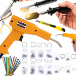 Komplektas Rosfix Prowelder Kit Mini &ndash; Plastiko suvirinimo rinkinys, 800 kabučių, 5 tipų strypai