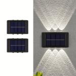 Saulės energijos LED lempa lauke, Balta &scaron;viesa