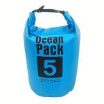 Vandeniui atsparus sausas krep&scaron;ys Ocean Pack 5L, mėlynas, Dangaus mėlynumo