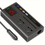 Automobilinis inverteris 200W su USB