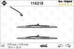 Valytuvai SWF Standart 475/475mm