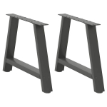 Kavos staliuko kojelės, a formos, 2 vnt., 60x(42-43)cm
