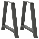 Kavos staliuko kojelės, a formos, 2 vnt., 70x(72-73)cm
