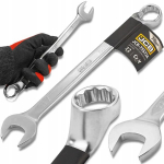 Jcb 22mm kampinis raktas 75&deg; plok&scaron;čias-kilpinis Cr-v
