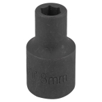1/2" 8mm 6-kampė galvutė