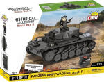 Konstruktoriaus žaidimas - COBI - Panzerkampfwagen II Ausf. F - 813 elementų - Juoda - 1:28