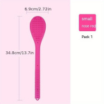 Masažo plaktukas, dvipusis silikoninis meridianų plaktukas. , Mažas lazdos plaktukas &ndash; rožinis