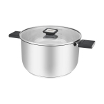Resto Puodas 92205 5.8L, Skersmuo: 240 mm, Forma: Apvali, Medžiaga: Bakelitas, Nerūdijantis plienas, Rankenos: Ergonomi&scaron;kos