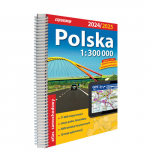 Lenkijos Automobilių Atlasas 2024, Mastelis 1:300 000, Polonez ExpressMap Leidykla