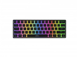 Genesis THOR 660 G2 Gaming Keyboard Wireless/Wired US RGB Black 2.4GHz, Bluetooth, USB-C Linear