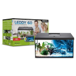 Akvariumas Aquael Leddy Plus 60 D&N 2.0, juodas, su įranga
