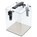 Akvariumas Aquael Optibent 20L, baltas, su įranga