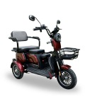 Elektrinis triratis motoroleris SL04 60v 20ah 1000w, raudonas