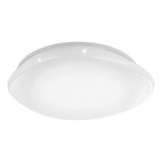 EGLO - Sileras-Z ceiling lamp white with crystal effect &Oslash;60 - RGB + TW - Zigbee, Bluetooth