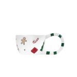 Homla kalėdinis puodelis su didele rankena Lolla, žalias, 0,3 l