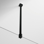 Du&scaron;o sienelės stabilizavimo laikiklis Huppe, Black, 80 cm