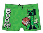 Maudymosi glaudės berniukams Minecraft, žalia