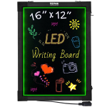 LED &scaron;viesos lenta su tekstu 40.6x30.5 cm