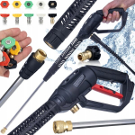 Komplektas Rosfix Pro Clean Gun PCG1 &ndash; Žalvario vidus, Slėgis iki 4000 PSI, M22x1,5 jungtis