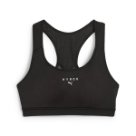 PUMA treniruočių liemenėlė moterims PUMA x HYROX Mid Impact Bra PUMA Black - 52690101, juoda
