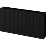 Radiatorius Mexen CH30 Hygiene, 300 x 800 mm, pajungimas i&scaron; &scaron;ono, 698 W, juodas