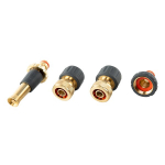 4 dalių laistymo priedų rinkinys 1/2 žarnoms Bradas BRASS SOFT, Brass