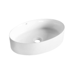 Praustuvas Laveo Desna, White, 48x34 cm