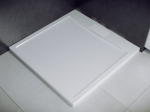 Kvadratinis du&scaron;o padėklas Besco Axim UltraSlim, 90 x 90 x 4,5 cm