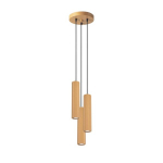 Sollux Lighting pakabinamas &scaron;viestuvas Karbon 3P, aukso spalvos