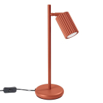 Sollux Lighting stalinis &scaron;viestuvas Karbon, raudonos ochros spalvos