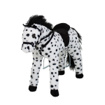 Jojimo arkliukas BabyTrold Leopard, baltas/juodas