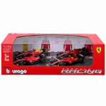 Bburago Ferrari F1 komandos rinkinys Leclerc-sainz 1:43