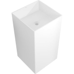 Konglomerato laisvai pastatomas praustuvas Mexen Xola-2, 45 x 45 cm, White matt