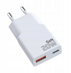 Everactive Sc-340q Gan Super Slim 20w Usb-c Pd Qc3.0 įkroviklis