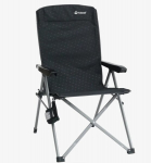 Turistinė kėdė Outwell Campo Recliner, 61x79x108 cm, juoda