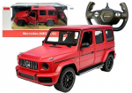 Automobilis Mercedes G63 Rastar R/C su nuotolinio valdymo pultu, raudonas