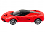 Sportinis automobilis su nuotolinio valdymo pultu RC 1:16, raudonas