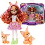 Enchantimals lėlė Filigree Fox su lapių &scaron;eimyna