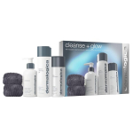 Dermalogica Cleanse + Glow rinkinys &ndash; pilna dvigubo prausimo & &scaron;veitimo rutina