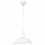 WILL baltas metalinis pakabinamas &scaron;viestuvas, E27, maks. 60 W, &Oslash;36 cm