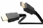 Hdmi kampinis kabelis 0.5m 2.0 4k 60hz 90&deg;