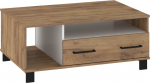 TV staliukas Meblocross Ława 2S, ruda/balta