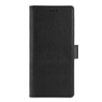 Krusell PhoneWallet dėklas Samsung Galaxy A73 5G &ndash; juodas, vegani&scaron;kos odos atverčiamas dėklas