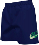 Nike Maudymosi &Scaron;ortai Paaugliams Nk B Scribble 4'' Volley Short Blue NESSE806 440 NESSE806 440/L