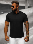 J.Style Polo Mar&scaron;kinėliai Vyrams Black 8T80-3 8T80-3/2XL